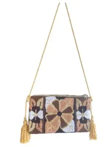 Wayuu Clutch Bag | Brown & Honey