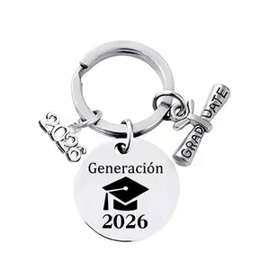 Class of 2026 Graduation Keychains Keyring Graduation Party Favors Gifts