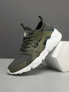 Men's All Season Low Top Outdoor Multifunctional Sports Shoes, Casual Hiking Walking Sneakers, Comfortable Textile Lining