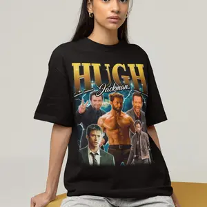 Hugh Jackman Fan TShirt Gift For Fan