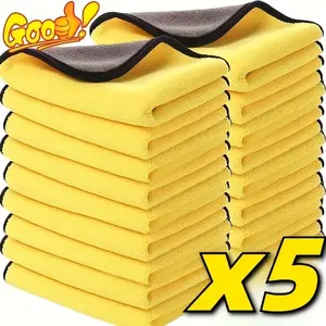 Car Wash Towel Set, Ultra-Soft Microfiber Car Cleaning Cloth, Microfiber Cleaning Cloths, High Absorbency, No Residue, Perfect for DIY Detailing & Glass Care