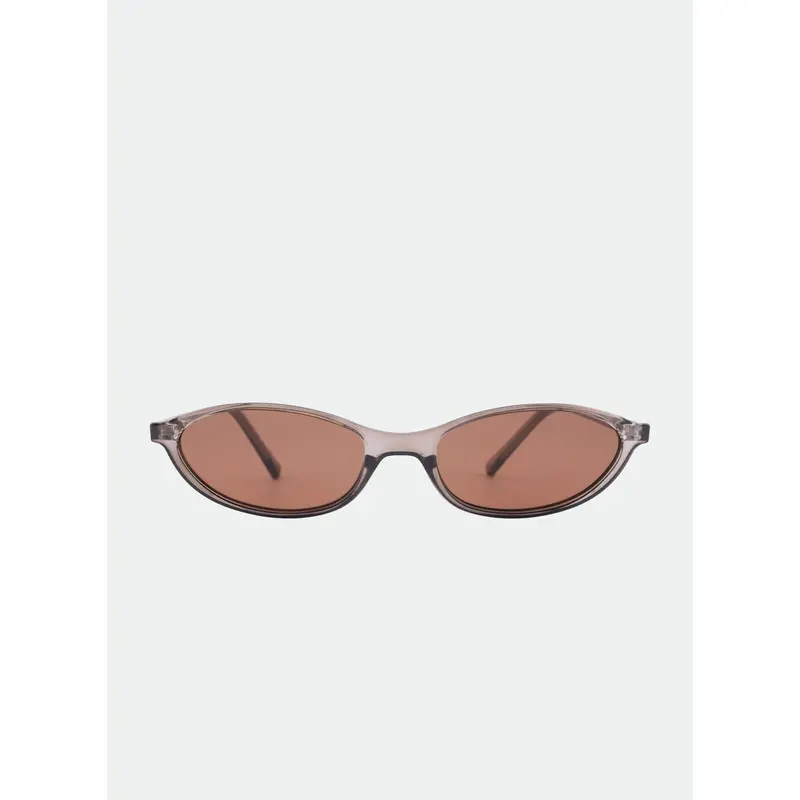 OTRA Nia Dark Chocolate Wayfarer Sunglasses with Brown  display picture 3