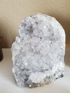 Natural raw Black Amethyst druse