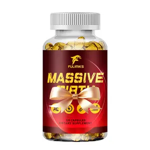 Natural Healthy Supplement, Vitality Capsules, Easy to Absorb, Male Charm Support, Fitness Training Happiness and Joy