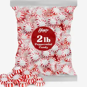Starlight Peppermints Candy Individually Wrapped - Starlight Mints Hard Candy Individually Wrapped Office Candies Mints, Perfect for Office, 2lb