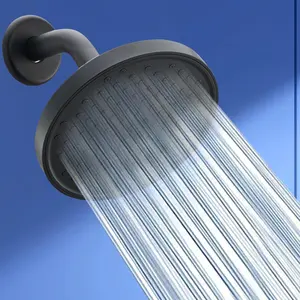 High Pressure Rain Shower Head, Adjustable Swivel Ball Joint Shower Head, Bathroom Shower Equipment for Home Use, Pressure Showerhead