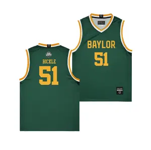 Legacy Collection: Baylor Women's Basketball Green Jersey - Caitlin Bickle