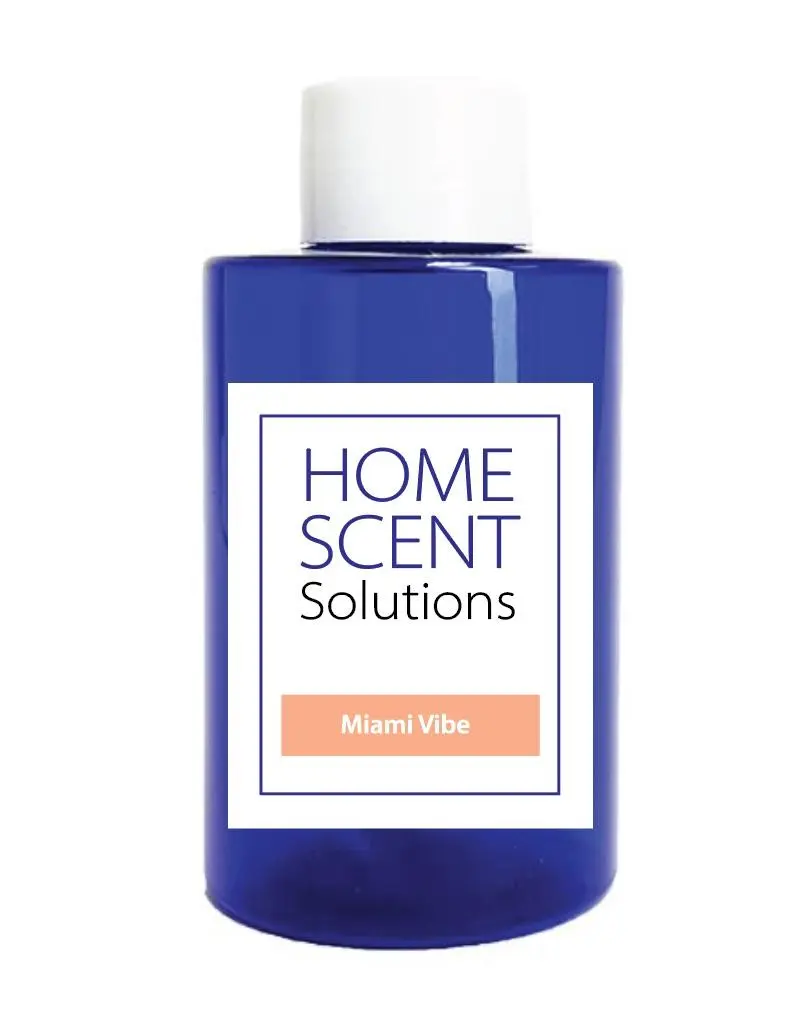 Miami Vibe Oil Based Fragrance Diffuser Refill 100ml - Fresh & Sophisticated Scent for Vibrant Home Aroma Aromatherapy Oil