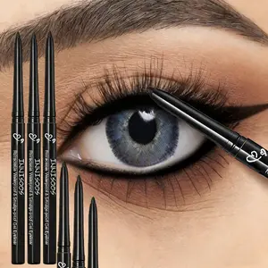 6Pcs Fine Tip Eyeliner, Waterproof & Sweatproof, 24H Wear High Color, Black Brown for Cat Eye Daily Commute Makeup, Eye Makeup Product