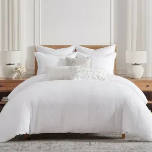 Cotton Tencel Matelasse Duvet Cover Set
