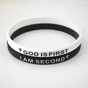 2-pack-GOD IS FIRST BRACELET  I AM SECOND Motivational Message man BRACELET Thin style Religious Easter Gifts FallFreshness TikTokShopRestock
