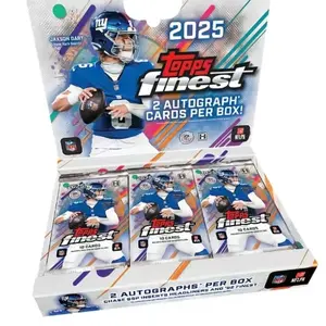 2025 Topps Finest NFL Hobby Box RANDOM TEAM
