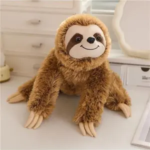 Cute Sloth Plush Toy - Soft Stuffed Animal Pillow, Cuddly Doll for Kids, Ideal Birthday Gift & Room Decor