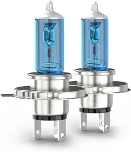 Compatible with Honda Civic Coupe 2-Door 1993 1994 1995 1996 1997- 2004 Fit High Performance Halogen Headlight Bulbs,9003/H4 High Low Dual Beam Headlamp Replacement Bulbs Kit, Plug and Play,Pack of 2