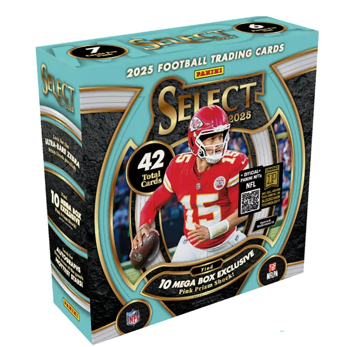 2025 NFL Select Football Mega Box