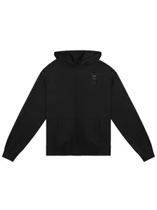 Wendigo Skull Embroidered Hoodie