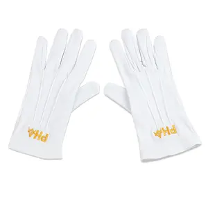 Prince Hall Mason Gloves