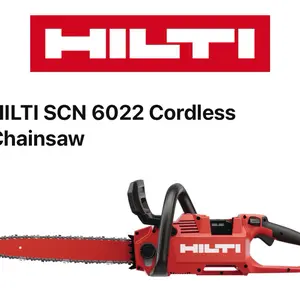 Hilti SCN 60-22 Cordless Chainsaw - Powerful & Versatile for Efficient Cutting Tasks - Fastest Blade Speed - Ideal for Professionals & DIY Enthusiasts