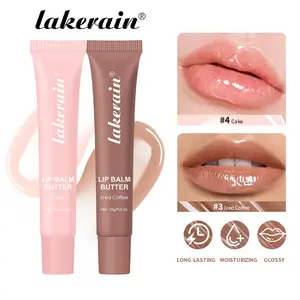 Lakerain 3 Counts Lip Balm Butter Smooth & Non-Greasy Formula, Hydrates & Adds Shine, Slanted Tube for Easy Application, Multiple Tinted Shades & Scents, Pick your scent, Ideal for Daily Lip Care & Makeup Prep, Glossy Lipbalm