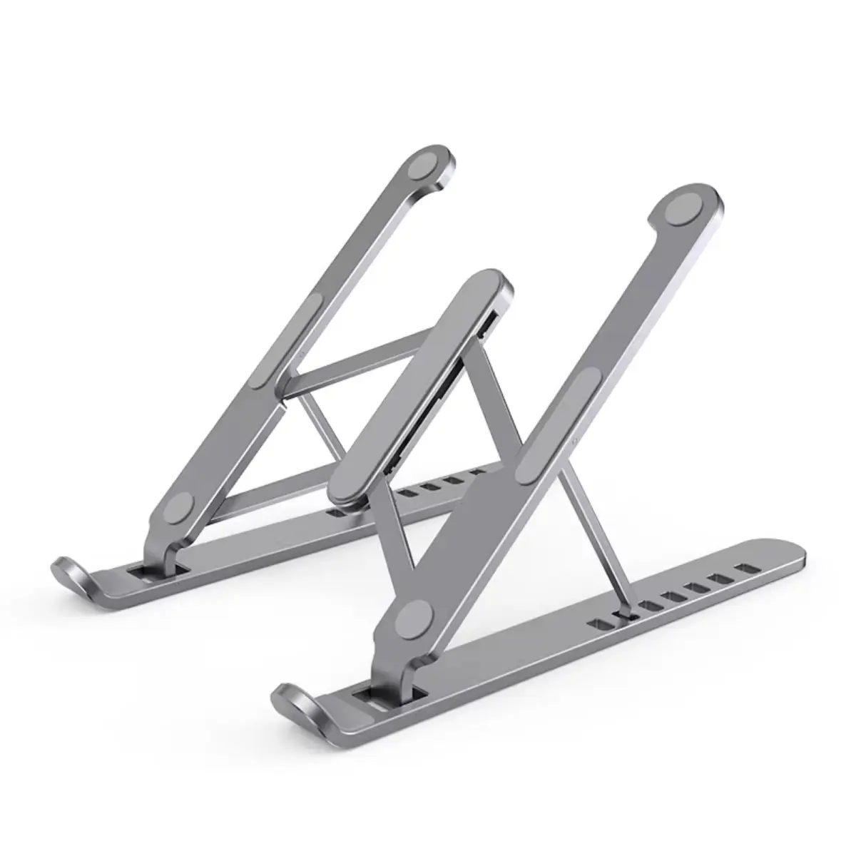 Laptop Stand Bracket Desktop Heightening Cooling Portable Shelf Foldable Adjustable Aluminum Alloy Suspbottomed Base