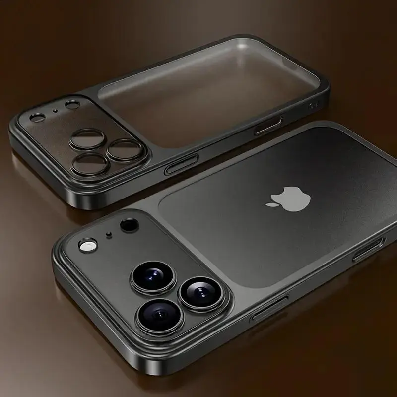 Premium Matte Clear Case for iPhone 13-17 Series |       Wireless Charging Compatible with Built-in Lens Protector & Shockproof Back Cover |       Slim Shock-Absorbent Design with Streamlined Profile |       Tailored for iPhone Users and Tech Enthusiasts