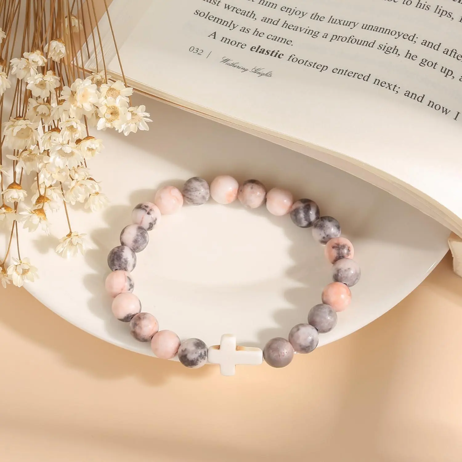 Christian Easter Gifts for Women, Easter Basket Stuffers Cross Bracelet, Inspirational Religious Birthday Bracelet for Her/Mom/Grandma/Daughter/Granddaughter/Friends/Sister/Godmother, Jesus Faith Jewelry Christian Easter Gifts for Women, Easter Basket Stuffers Cross Bracelet, Inspirational Religious Birthday Bracelet for Her/Mom/Grandma/Daughter/Granddaughter/Friends/Sister/Godmother, Jesus Faith Jewelry