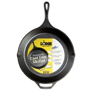 Lodge Cast Iron Seasoned 13.25" Skillet