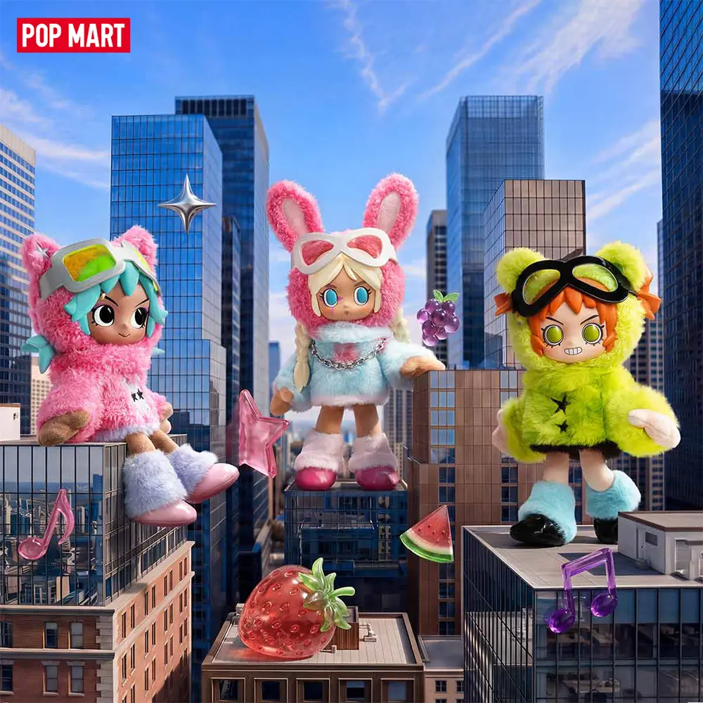 POP MART Peach Riot Fruit Punch Series Plush Doll Pendant POP MART Peach Riot Fruit Punch Series Plush Doll Pendant