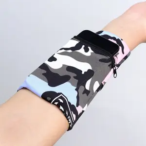 Sports Phone Wristband – Stretchy & Secure for Running & Workouts