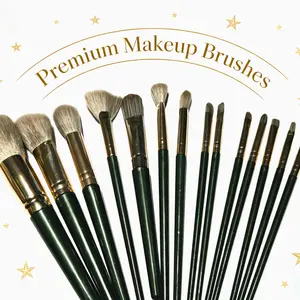 Makeup Brush Set for Women, Essential Beauty Tools, Perfect for Foundation, Blush, Highlighter, Long-Lasting & Smudge-Free Application