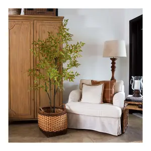 Nearly Natural 6ft. Autumn Nandina Artificial Fall Tree