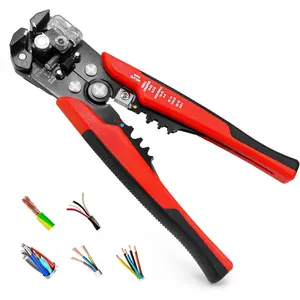 Self Adjusting Wire Stripper - 3 in 1 Heavy Duty Automatic Wire Stripping Tool | 10-24 AWG Wire  for Electrical  , Crimping Tool