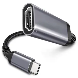 4K USB C to HDMI Adapter, High Speed USB Type C to HDMI Extension  for Thunderbolt 3/4 with  16 15 Pro Max MacBook Pro Air M4/2023 iPad Pro iMac Galaxy S25 S24 XPS17 Surface Book 3