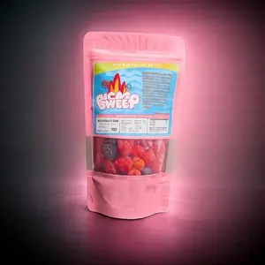 Sour Pink Bubblegum Gushers-6oz - sour & sweet Snack candy Bonbon gusher chewy tiktok viral