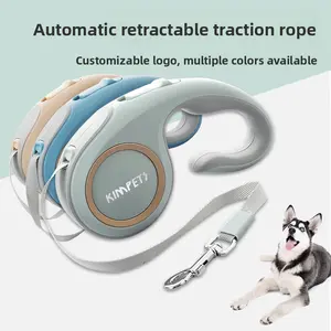 Premium Pet Dog Cat Retractable Leash 3m Heavy Duty Outdoor Walking Lead for Small Medium Dogs Cats Adjustable Tangle-Free