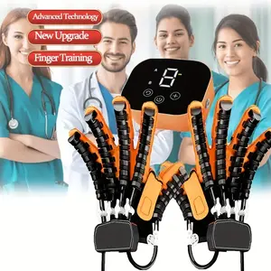 Smart Rehabilitation Robot Glove - Finger and Grip Strengthener for the Elderly, Recovery | Soft, skin-friendly material, Velcro strap | Ideal for finger exercises and grip training for stroke patients
