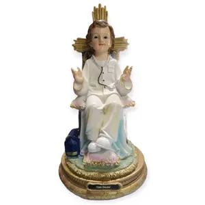 Nino Doctor Jesus 10" Inches Tall Estatua Brand New Religious Decor Standing Statue Santo Catholic Religious art image, home decor, wall decor, church events, gifts
