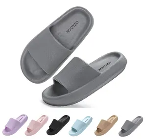 Non-slip & Soothing Slippers  Soft Cloud Style, Thick EVA Sole, Skin-friendly & Breathable, No Stuffiness, Suitable for Indoor Home Use, Spa and Outdoor Sports Scenes, Comfortable Experience for Both Men and Women.