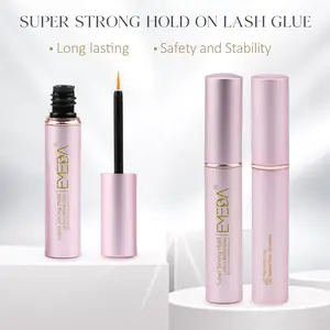 False Eyelash Glue Super Strong Hold Clear Glue Professional Latex Free Eyelash Glue Lash Glue Best White Strip Lash Adhesive 5ml 0.17oz