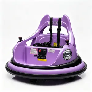 12V Ride On Bumper Car with Remote! 360° Spin, Bluetooth & LED Lights for Kids 1.5-5 Years Swing Ultra