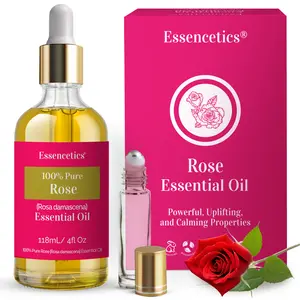 Essencetics - 100% Pure Rose Essential Oil 4 fl oz