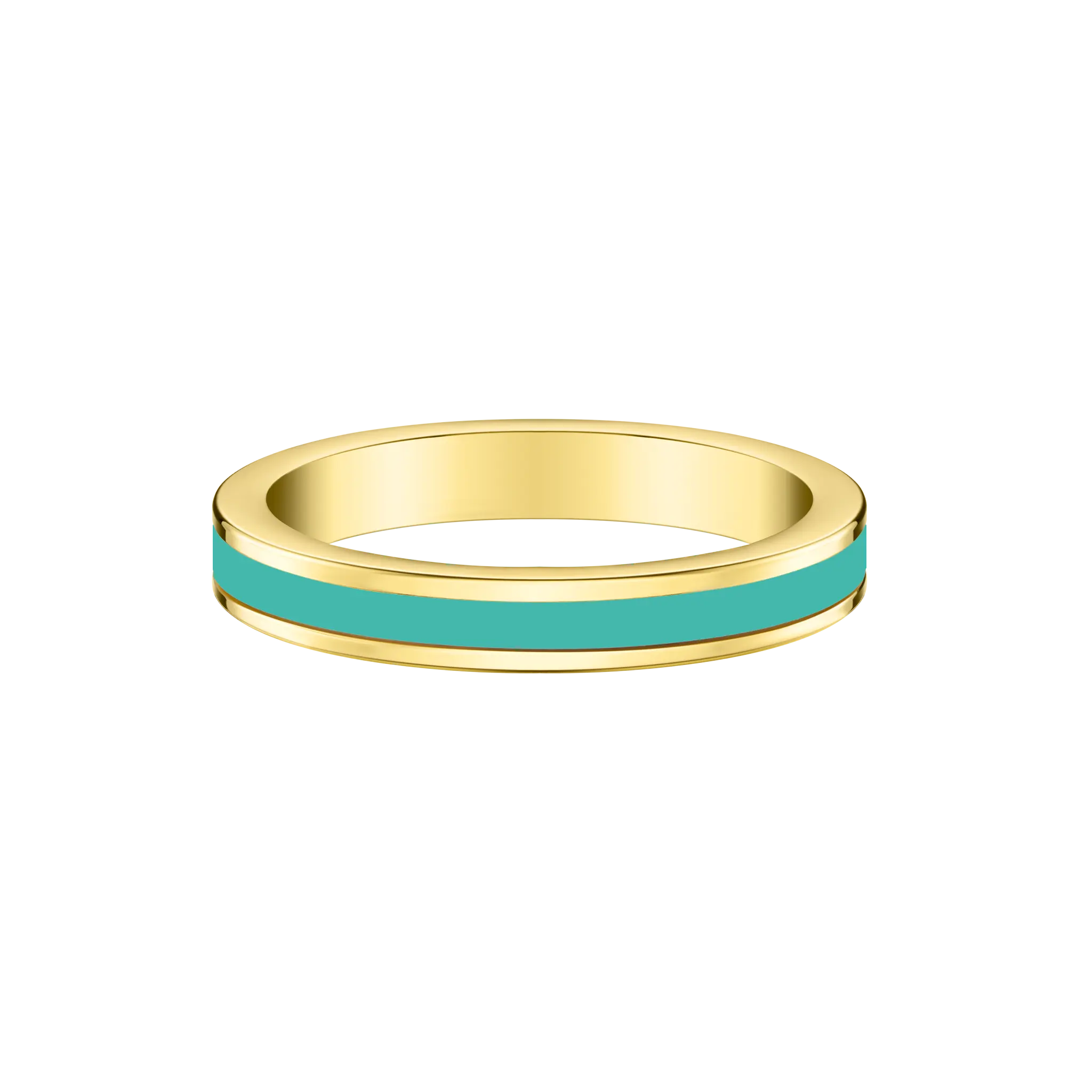 WEWA SINGLE TURQUOISE CHIP RING