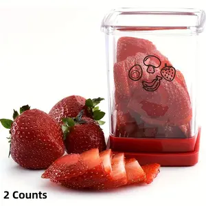 Durable Vegetable Slicer Set, Efficient Fruit & Veggie Chopper, Ideal for Fresh Prep, Easy-To-Use Design, Perfect for Home Kitchens, Vegetable Slicer Dicer, Fruit Chopping Appliance