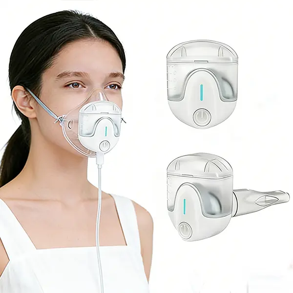 Handheld Design Low Noise Nebulizer Travel-Friendly Compact Machine for Adults & Kids Quiet Operation Home Use