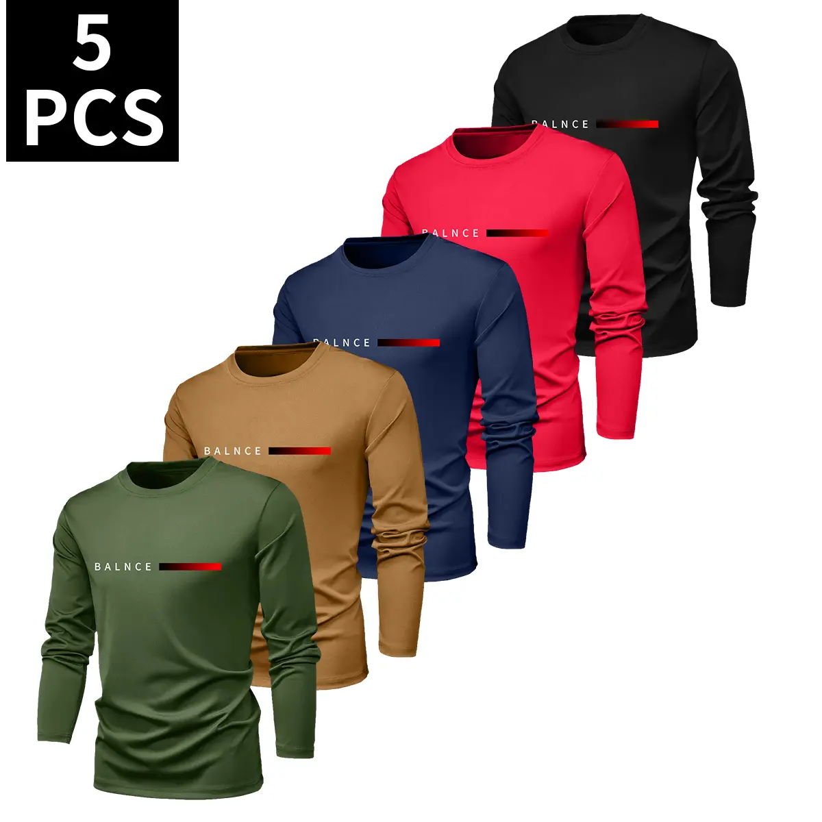 Green + Brown + Blue + Red + Black