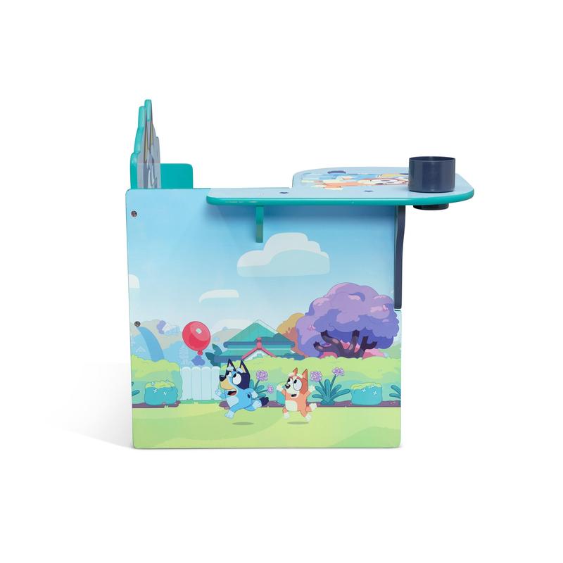 Bluey Chair Desk with Storage Bin