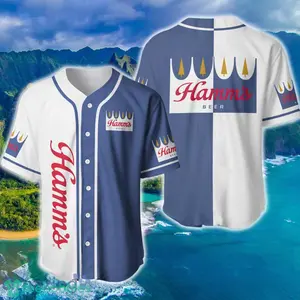 Hamms Beer Baseball Jersey For Beer Lover, Sport Baseball Shirt, Jersey Shirt