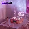 【Black Friday】Bluetooth Wireless Speaker with White Noise Machine, 3 Ambient Light Modes, TF Card & AUX Input, Vintage Record Player Style Bedside Speaker #GLOBAL PICKS