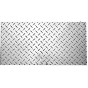 Stanley Hardware 316364 Sheet Aluminium Diamond Pol 24 x 12 In. Stanley Hardware 316364 Sheet Aluminium Diamond Pol 24 x 12 In.