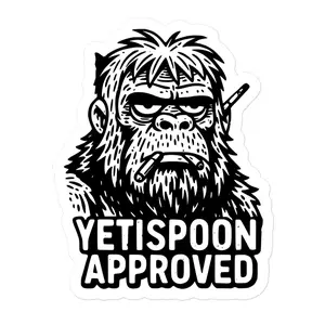 YetiSpoon Approved Sticker